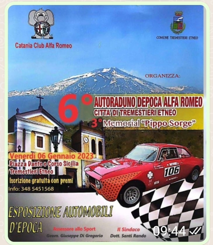 Autoraduno d'epoca Alfa Romeo